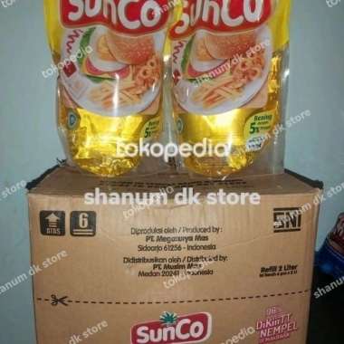 minyak goreng sunco 2 liter 1 dus