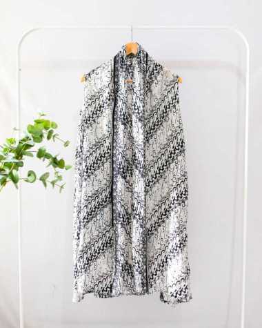 ATASAN BATIK OUTER BATIK WANITA BATIK BATIK HITAM MODERN PARANG OUTER WANITA CARDIGAN BATIK WANITA P