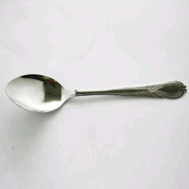 KOMODO Sendok Makan Tebal Stainless Steel Spoon Tear Drop 1 Pcs