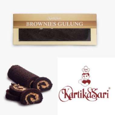 Kartika Sari - Brownies Gulung - Kue Oleh Oleh Bandung Kacang