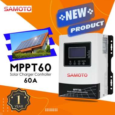 MPPT 60A 12V 24V 36V 48V SOLAR CHARGE CONTROLLER SAMOTO
