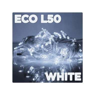 Goto Nata Tumblr Lampu Led Hias Natal Twinkle Light Christmas Dekorasi L50 WHITE