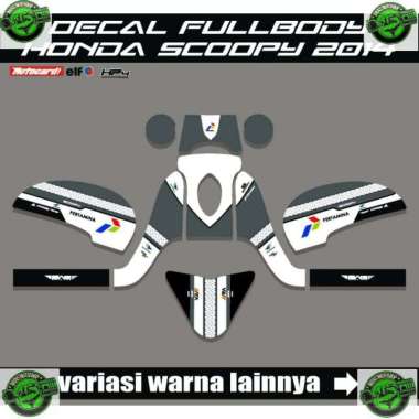 STRIPING DECAL DEKAL PLISIR decal striping full body honda Scoopy 2014_2016 01
