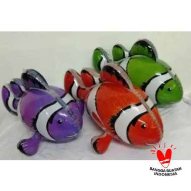DIJUAL 1 BIJI Balon IKAN NEMO SUPER Terlaris - Mainan ANAK Balon TIUP IKAN NEMO SUPER - Balon Pesta