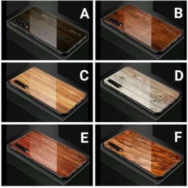 Case Glass Serbuk Kayu Samsung M10s Case Premium Cover Glass Original