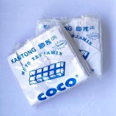 Coco Kantong Plastik -  Putih [28 cm] putih susu