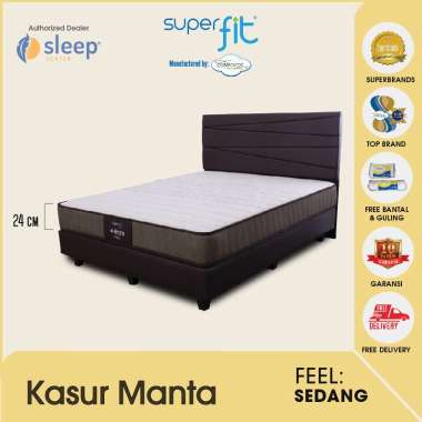 Comforta Manta Set Springbed [Medan] 120 x 200 PUTIH