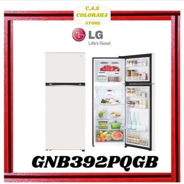 KULKAS LG GNB392PQGB KULKAS 2 PINTU INVERTER GN-B392PQGB GNB392 GN-B392 392PQGB