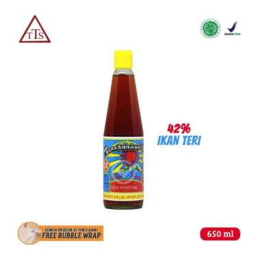 Kecap Ikan Matahari Halal 42% / TTS Fish Sauce / Fish Gravy [650 ml]