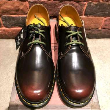 DOCMART DR MARTENS THE CLASH 1461 ARCADIA RED SIZE 39 41 45 NEW ORIGINAL