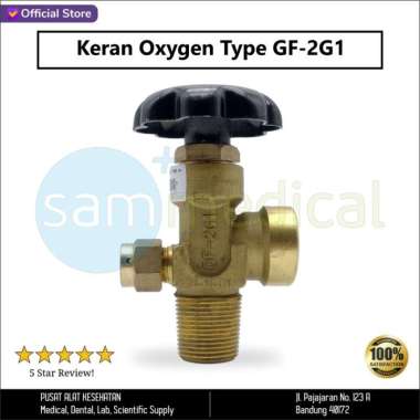 Spare Part Keran Tabung Oxygen Baru / Kran Oksigen Type GF-2G1