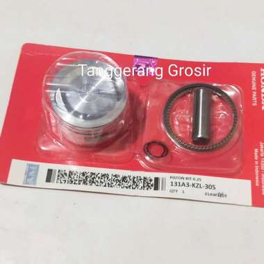 PISTON KZL PISTON KIT UKURAN OS 25 HONDA BEAT FI SCOOPY FI SPACY FI VARIO 110 FI INJEKSI KHUSUS STAT