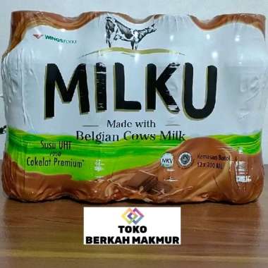 Milku Susu Uht Coklat ( Pack )