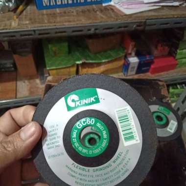 Kinik 4" Gc60 Batu Gerinda Flexible Gc 60 Poles Kaca Keramik Geranit