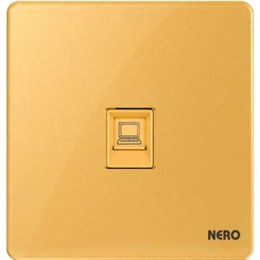 Nero Preciosa Outlet Data Cat6 Gold