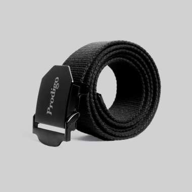 Prodigo * Sabuk Pria Siwar hitam | Ikat Pinggang Pria Canvas Premium | Gesper Sabuk Pria Unisex