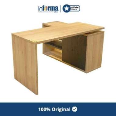 Informa - Oronero Meja Kantor - Cokelat