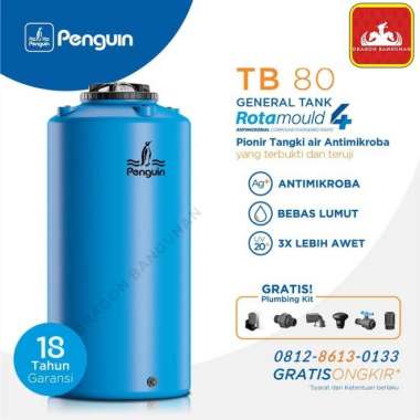 Tangki Air Penguin TB 80 / Toren Air Penguin 800 Ltr / Tandon Penguin HIJAU