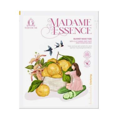 Madame Gie Madame Essence Blanket Mask - Sheet Mask Yuzu