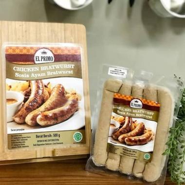 EL PRIMO Chicken Bratwurst Sausage Sosis Ayam