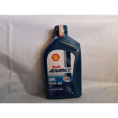 Oli Shell Advance 4T AX7 10W-40 Asli Original Shell 1Liter