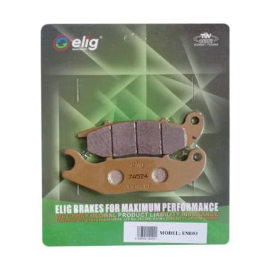 Elig Kampas Rem Depan EM053 Honda CBR 150R . New Tiger . New Megapro Mono . Shock . Verza . Verza La