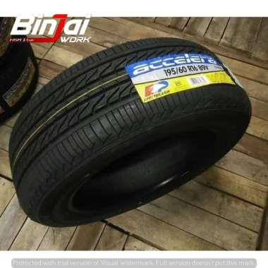 BAN MOBIL RING 16 TUBELESS ACCELERA ECO PLUSH 195 60 R16 BUKAN DUNLOP sesuai deskripsi