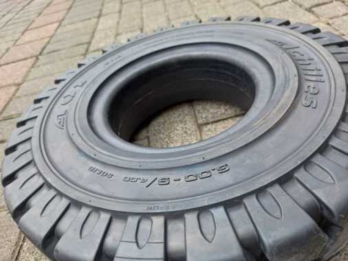 Ban Forklift Achilles A-01 600-9 Ban Solid/Ban Mati
