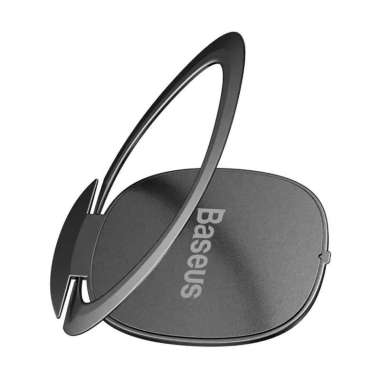Finchy dan Baseus Invisible Phone Ring Holder Super Thin I-Ring Holder Handphone Baseus ring gray