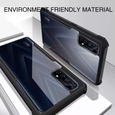 Promo Case Transparan Realme 7 Softcase Clear Back Cover Realme 7 Hitam