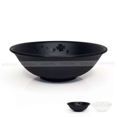 Unica V906 Melamin Mangkok [6 Inch] hitam