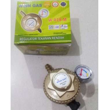 Winn Gas Regulator W 418 M, Regulator elpiji, lpj, kepala gas