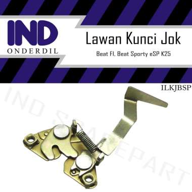 IND Onderdil  Engsel Dudukan Lawan Kunci Jok Dalam Motor for Honda Beat FI/ Lama/ Old/ Awal/ Beat F1