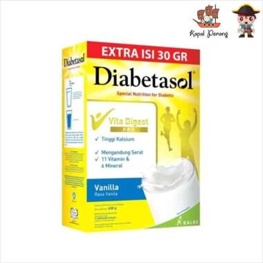 Diabetasol Vanila Susu Formula [570 g]