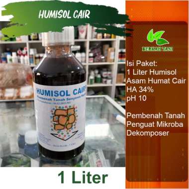 Humisol 1 Liter Pupuk Asam Humat Cair