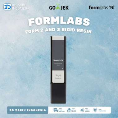 Original Formlabs Form 2 and 3 Rigid Resin for 3D Printing PUTIH