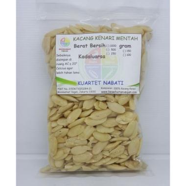 1000gr Kenari / Kacang Kenari - Kupas Mentah / Raw
