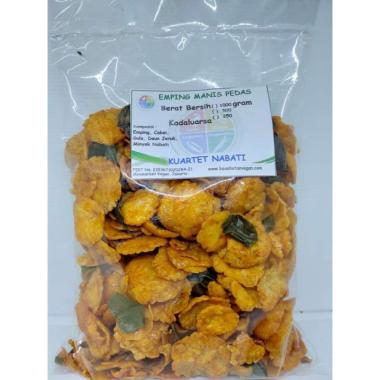 250gr Emping Rasa Manis Pedas - Vegan
