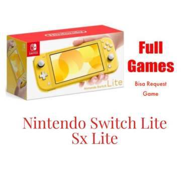 Nintendo Switch Lite Console CFW Sx Lite Full Game ( Yellow ) 512 Gb
