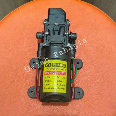 Dinamo pompa air DC 12 volt 120 PSI Water pump Push pump 12 volt