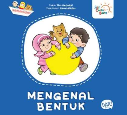 Mizan Buku Anak E Pen Seri Cerita Balita Mengenal Bentuk Boardbook  Multicolor