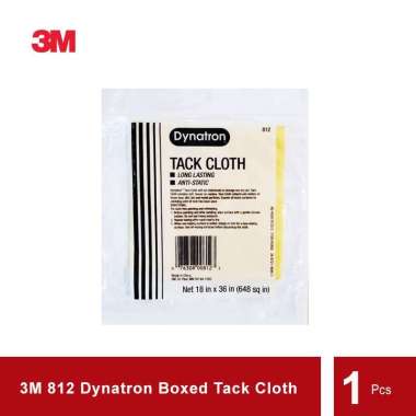 3M 812 Dynatron Boxed Tack Cloth - lap mobil Kuning