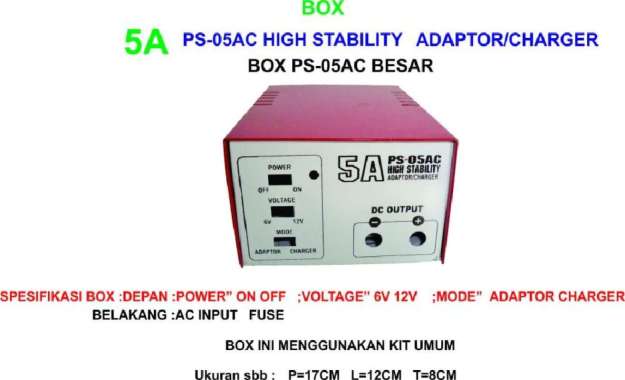 Box adaptor 5 A