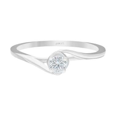Cincin Berlian Wanita Passion Jewelry CWS0338 White Gold
