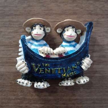 Fridge Magnet Tempelan Kulkas Souvenir Negara Macau The Venetian Macao MO004 004 Multicolour