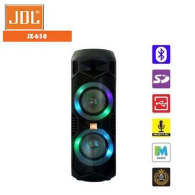 JDL JX-638 MEETING SPEAKER BLUETOOTH HITAM