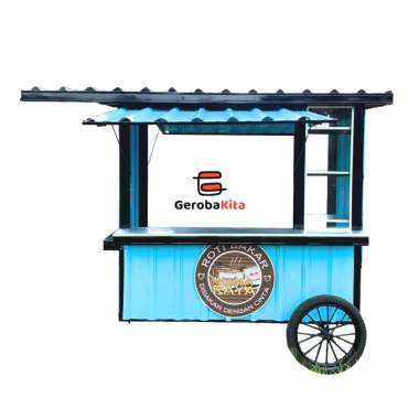 Booth Semi Kontainer Dorong/ Custom Roda