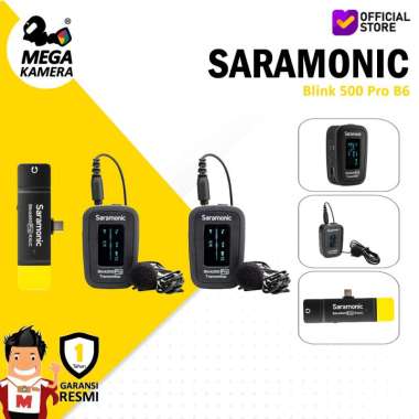 Saramonic Blink 500 Pro B6 (TX+TX+RXUC) Wireless Microphone System