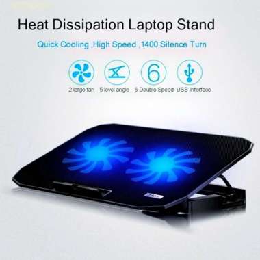 Cooling Pad Kipas Pendingin Laptop Coolingpad Kipas Angin Laptop N99 taffware