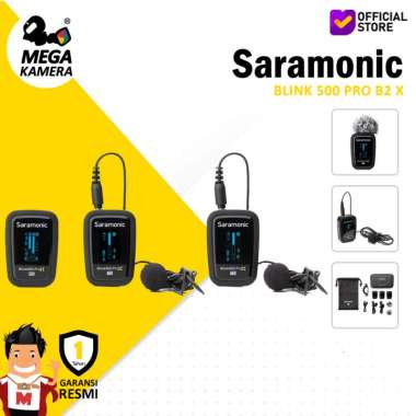 SARAMONIC Blink500 ProX B2 Dual Wireless Mic Blink 500 Pro X B2 ORIIGINAL